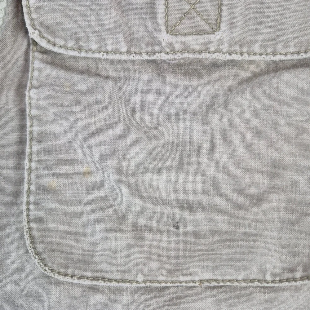 Vintage Banana Republic Safari‎ Vest Mens Medium Hooded Multi-Pocket Fishing
